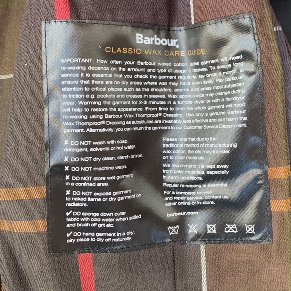 Barbour Fiddich Waxed Cotton Coat - Picture 10 of 15